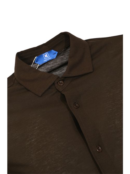 Camicia Capri in cotone Moka KIRED | WCAPRI W8321025